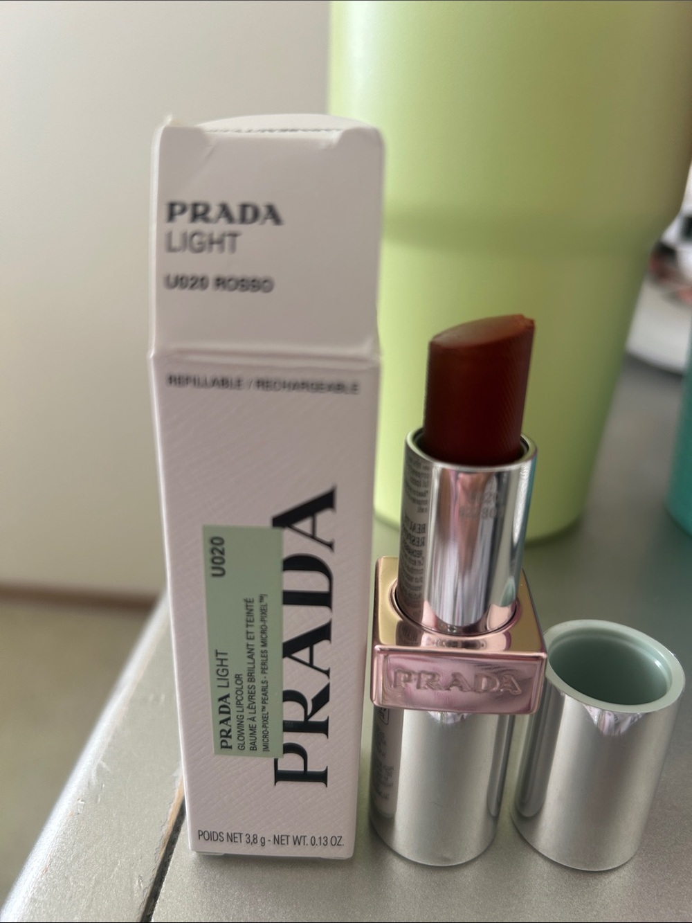 Prada Light Lipstick U020 Rosso closed wrong
